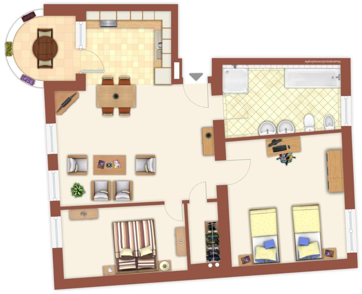 Haus Drei Schwestern, Traumzeit Росток Екстериор снимка